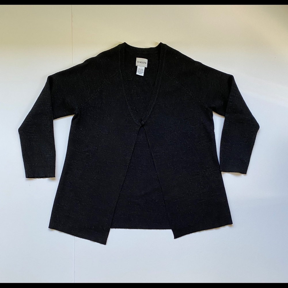 Chico’s Black cardigan sweater